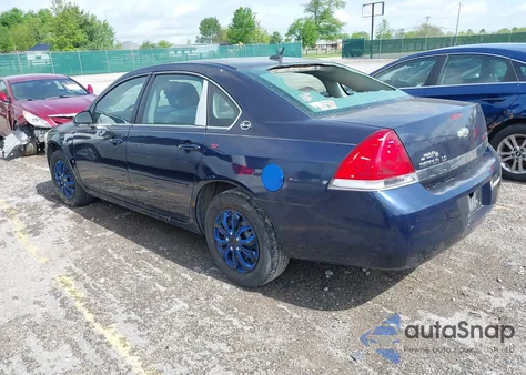 2008 Chevrolet Impala Ls из США, поврежденный, VIN 2G1WB58K289245688